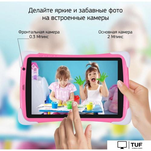 Детский планшет Digma CITI Kids 10 (розовый)