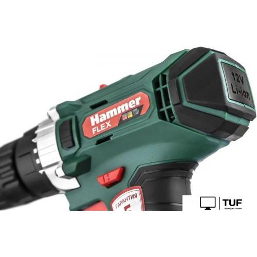 Дрель-шуруповерт Hammer ACD12/2CS (с 2-мя АКБ, кейс)