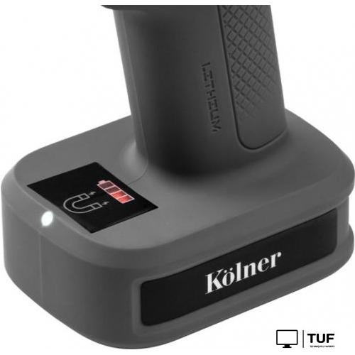 Дрель-шуруповерт Kolner KCD 12/2BL Graphite (с 1-им АКБ, оснастка, кейс)