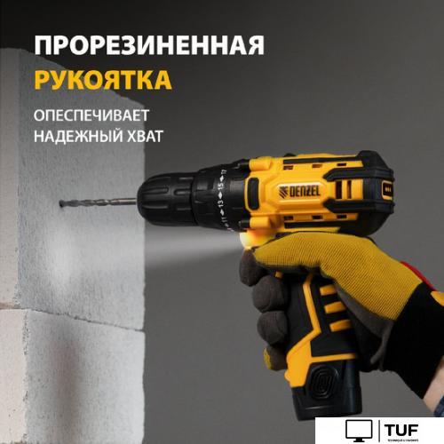 Дрель-шуруповерт Denzel CDL-12CB 26102 (с АКБ)