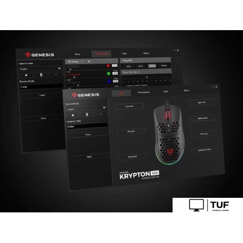 Игровая мышь Genesis Krypton 555 (черный)