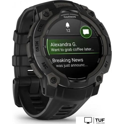 Умные часы Garmin Instinct 3 45 мм (черный)