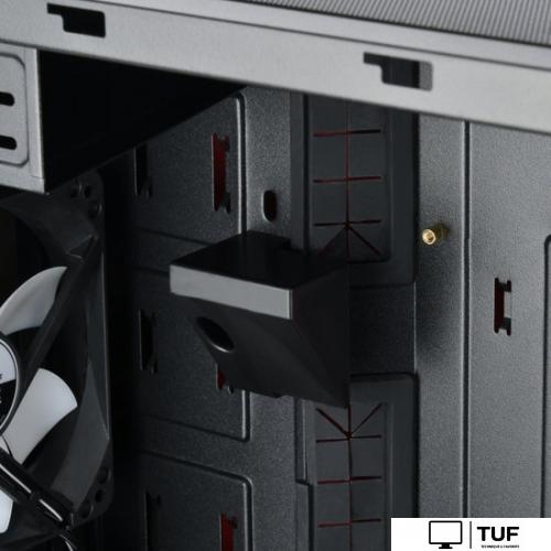 Корпус SilverStone RL08 (черный/красный)