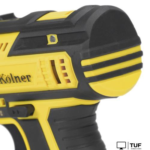 Дрель-шуруповерт Kolner KCD 12-2LC (с 2-мя АКБ, оснастка, кейс)