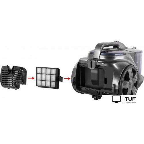 Пылесос Endever SkyClean VC-670 (серый/синий)