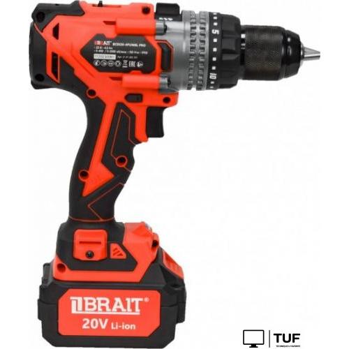 Дрель-шуруповерт Brait BCDI20-4PUMBL PRO (с 1-м АКБ, кейс)