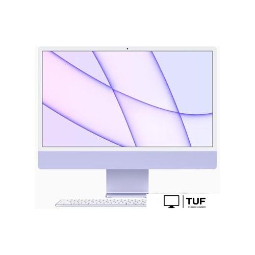 Моноблок Apple iMac M1 2021 24 (4 порта, 8/256, фиолетовый)