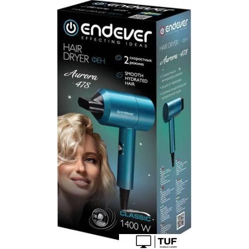 Фен Endever Aurora-478 (лазурно-синий)