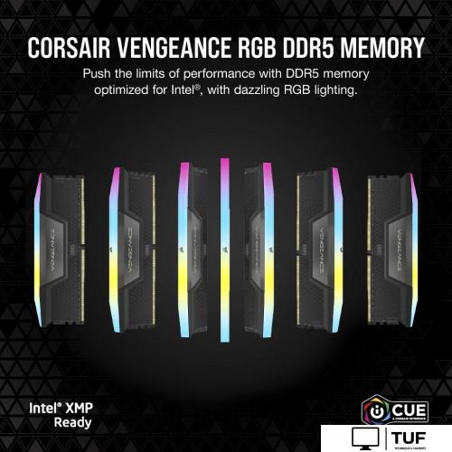 Оперативная память Corsair Vengeance RGB 2x48ГБ DDR5 6000 МГц CMH96GX5M2B6000C30