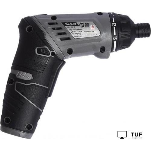 Электроотвертка Интерскол ОА-3.6Ф 433.0.1.00 (с 1-м АКБ, кейс)