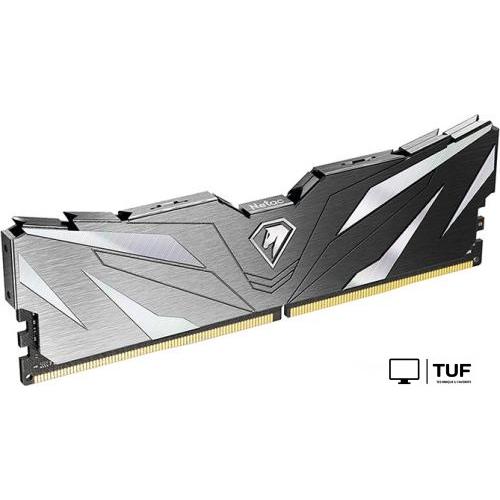 Оперативная память Netac Shadow II Black 16ГБ DDR4 2666МГц NTSWD4P26SP-16K