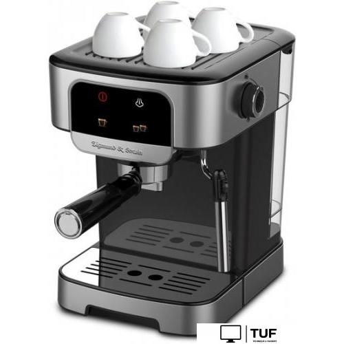 Рожковая кофеварка Zigmund & Shtain Al caffe ZCM-881