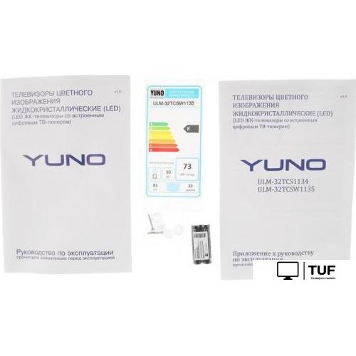 Телевизор Yuno ULM-32TCSW1135