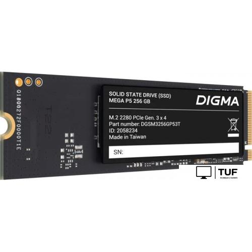 SSD Digma Mega P5 256GB DGSM3256GP53T
