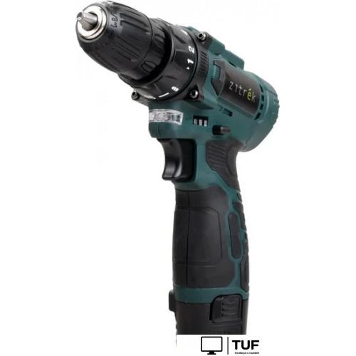 Дрель-шуруповерт Zitrek Green 12V Plus 085-1014 (с 2-мя АКБ)