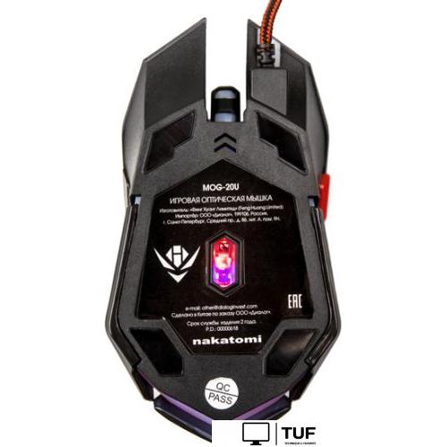 Игровая мышь Nakatomi MOG-20U