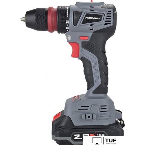Дрель-шуруповерт Profipower MKBL-18BM (с 2-мя АКБ, кейс)