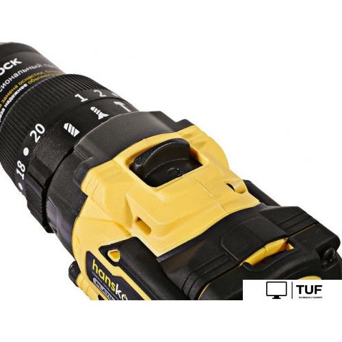 Ударная дрель-шуруповерт Hanskonner HCD18165BL (без АКБ)