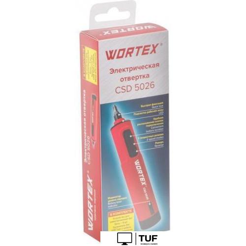 Электроотвертка Wortex CSD 5026 1323396 (с АКБ)