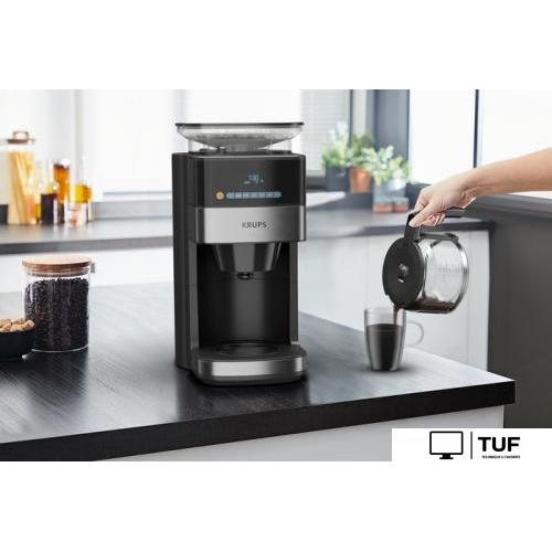 Капельная кофеварка Krups Grind Aroma KM832810