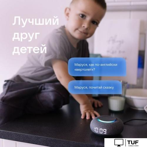 Умная колонка VK Капсула Мини (темно-серый)