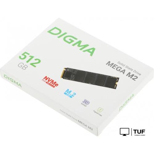 SSD Digma Mega M2 512GB DGSM3512GM23T