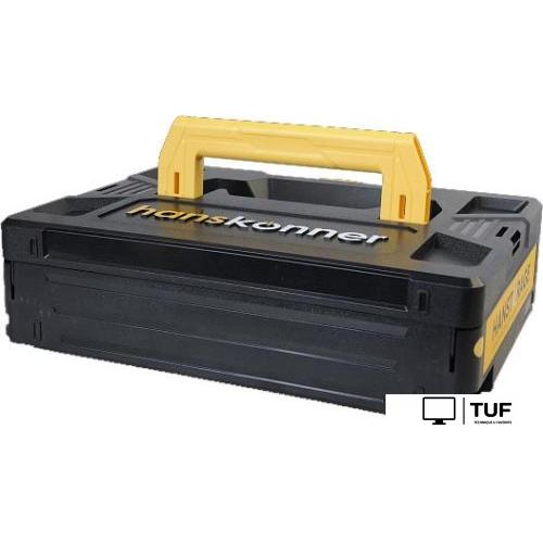 Дрель-шуруповерт Hanskonner HCD2065BLC (с 2-мя АКБ, кейс)