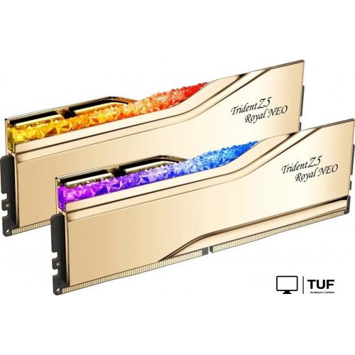 Оперативная память G.Skill Trident Z5 Royal Neo 2x32ГБ DDR5 6000 МГц F5-6000J2636H32GX2-TR5NG