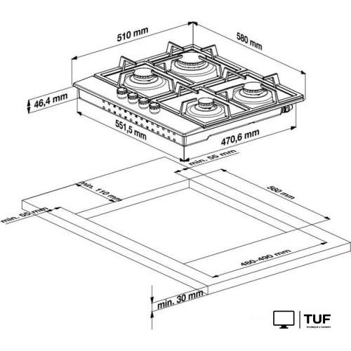 Варочная панель BEKO HILW 64325 SB