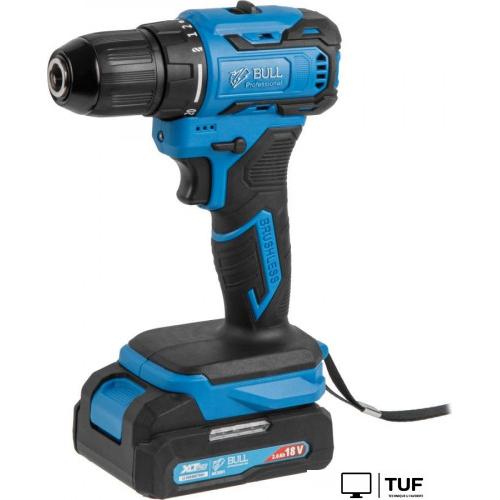 Дрель-шуруповерт Bull SR 1804 1329881 (с 2-мя АКБ, кейс)