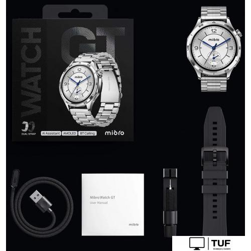 Умные часы Mibro GT (серебристый)