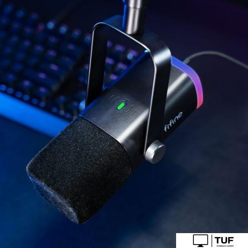 Проводной микрофон FIFINE AM8T (черный)