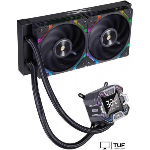 Система жидкостного охлаждения для процессора 1stPlayer X-240E (черный)