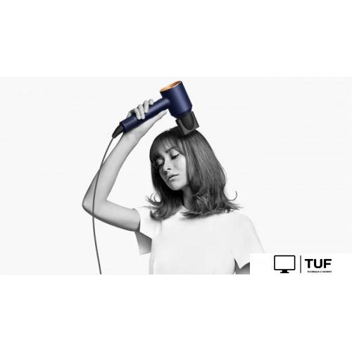 Фен Dyson HD15 Supersonic (с переходником на евровилку, берлинская лазурь/топаз)