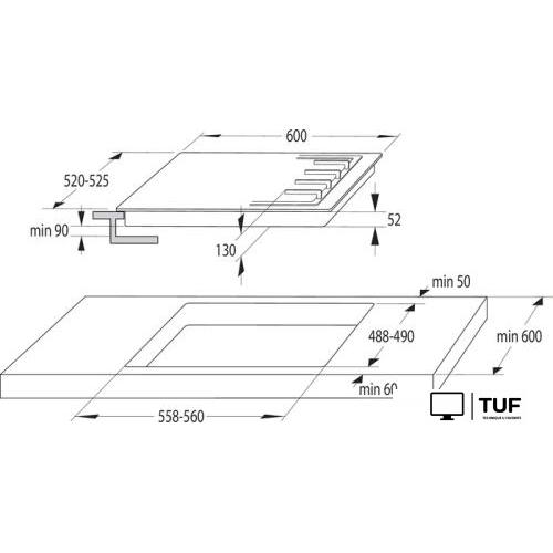 Варочная панель Gorenje GCE691BSC