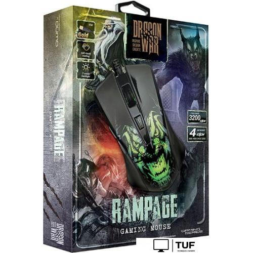 Игровая мышь QUMO Dragon War Rampage M49