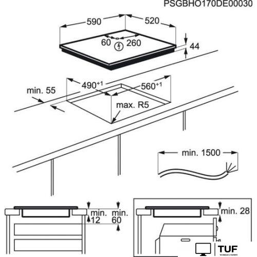 Варочная панель AEG IKE64471FB