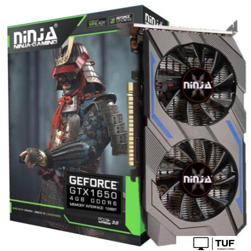 Видеокарта Sinotex Ninja GeForce GTX 1650 4GB GDDR6 NK165DF46F