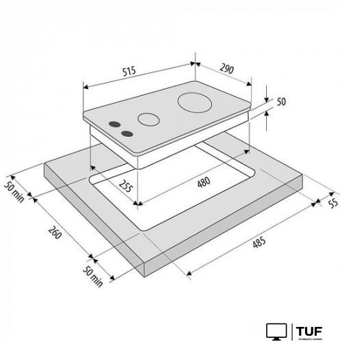 Варочная панель Krona Galileo 30 WH