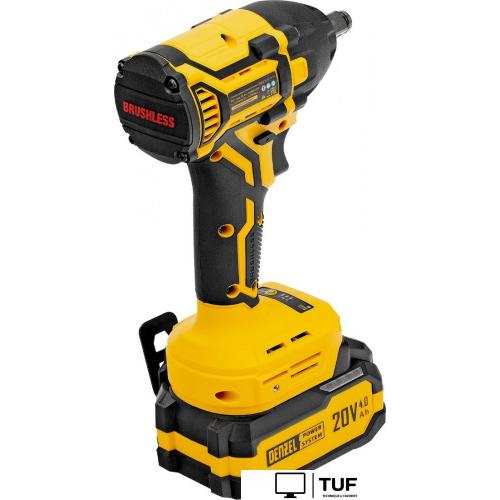 Гайковерт Denzel CIWH-BL-20-350 (с 1-им АКБ, кейс)