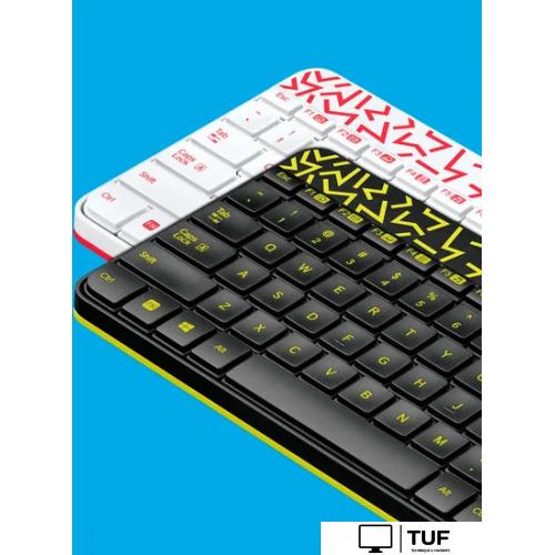 Офисный набор Logitech MK240 Nano (черный)