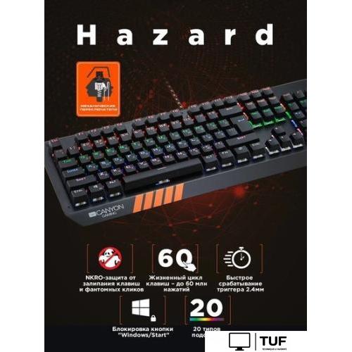 Клавиатура Canyon Hazard GK-6