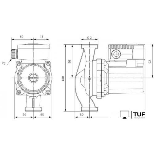 Циркуляционный насос Wilo TOP-RL 30/6.5