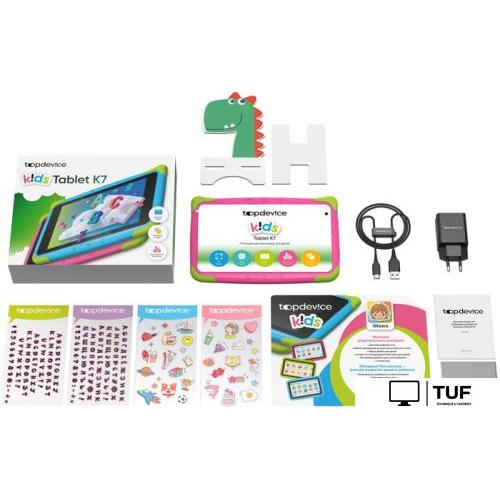 Планшет Topdevice Kids Tablet K7 2GB/16GB (розовый)