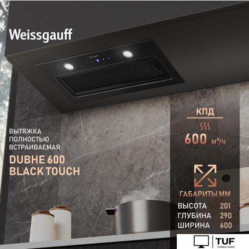 Кухонная вытяжка Weissgauff Dubhe 600 Black Touch