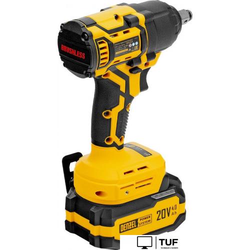 Гайковерт Denzel CIWH-BL-20-500 (с 1-им АКБ, кейс)