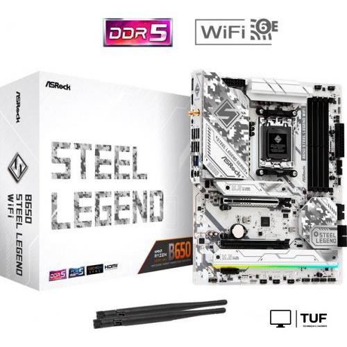 Материнская плата ASRock B650 Steel Legend WiFi