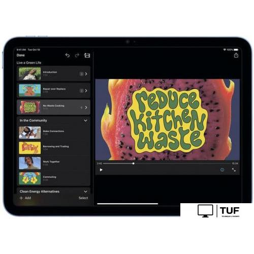 Планшет Apple iPad 10.9 2022 5G 64GB MQ6K3 (синий)