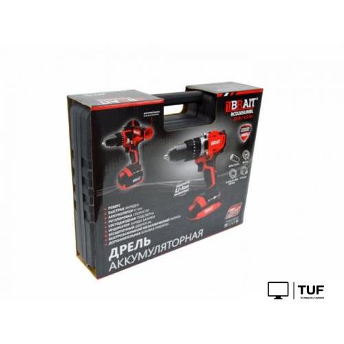 Ударная дрель-шуруповерт Brait BCD20SUMBL 21.01.131.070 (с 1-им АКБ, кейс)