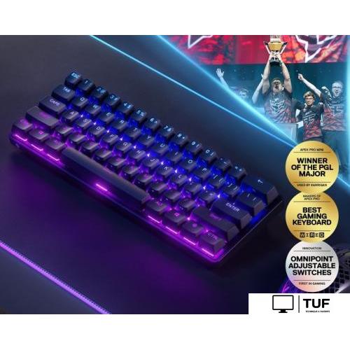 Клавиатура SteelSeries Apex Pro Mini Wireless (нет кириллицы)